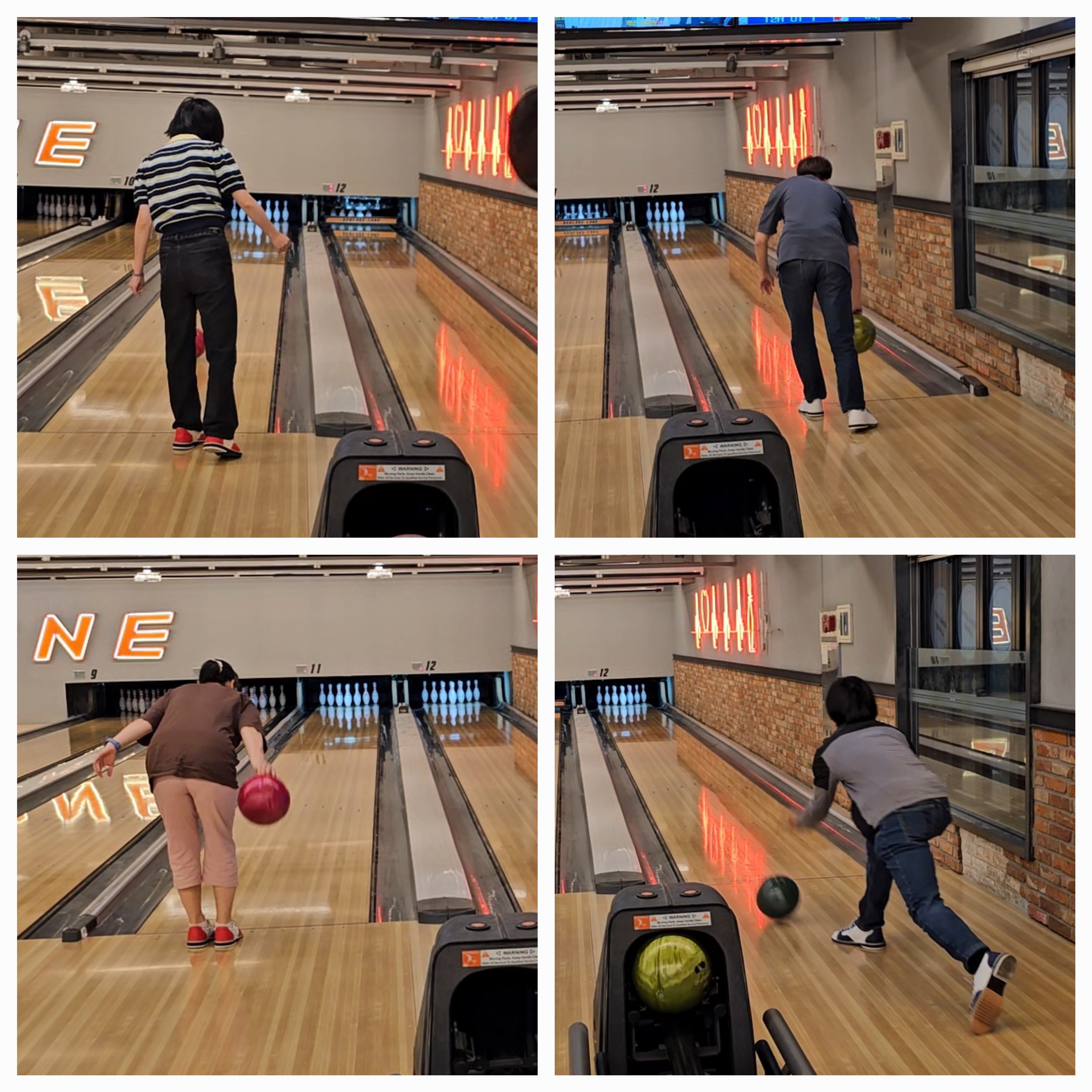 5월 29일 볼링 B팀#목요일#볼러스레인 볼링장~~!!