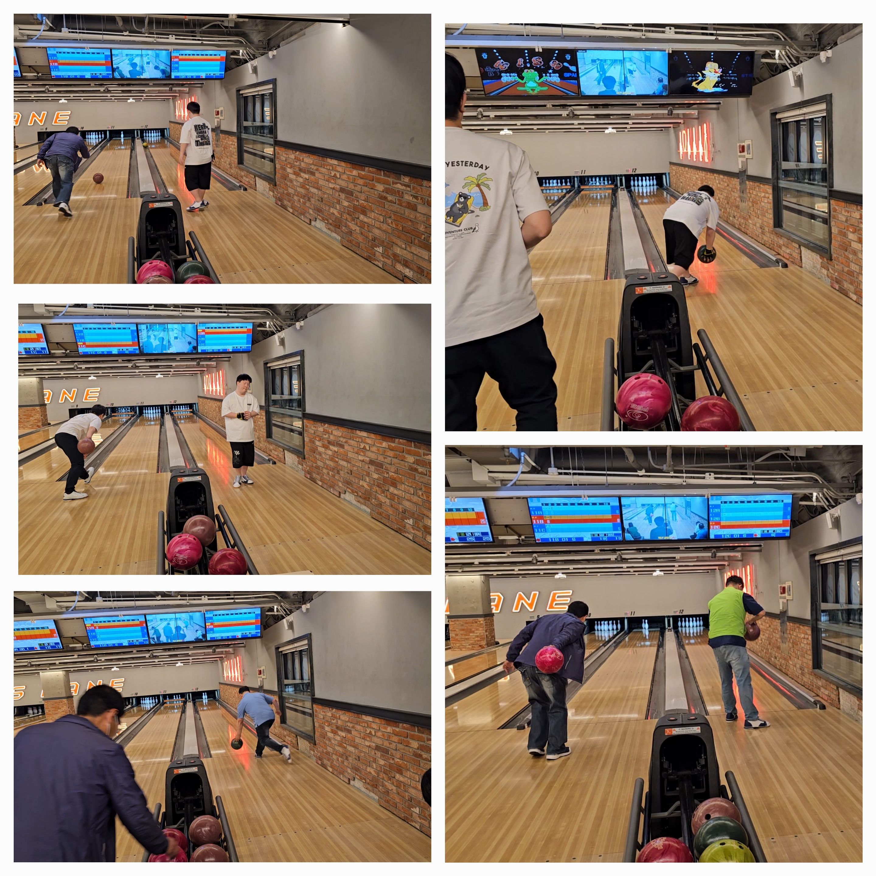5월 21일 볼링 A팀#수요일#볼러스레인으로 고고~~~