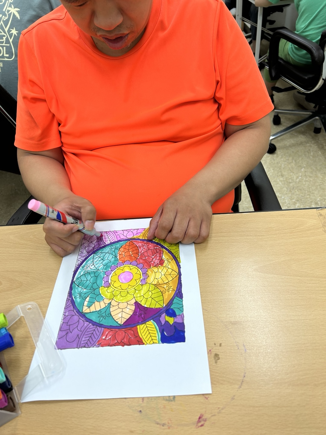 6월 27일 미술 동아리#젠탱글#힐링