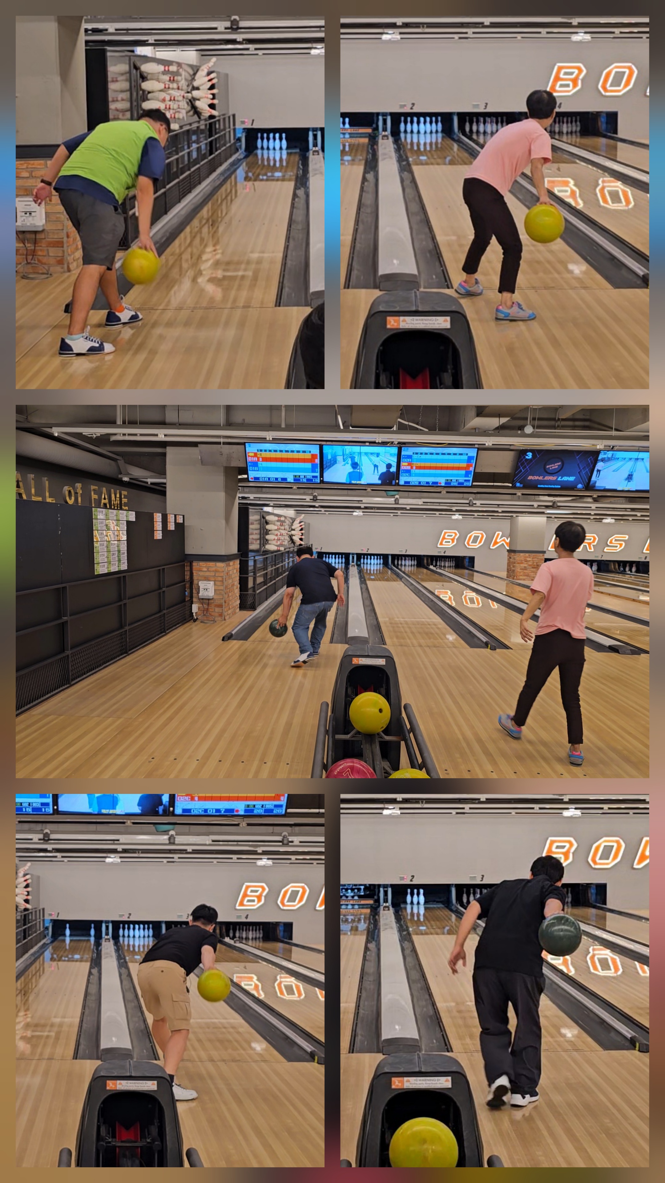 9월 3일 볼링 A팀#목요일#볼러스레인 볼링장~~!!