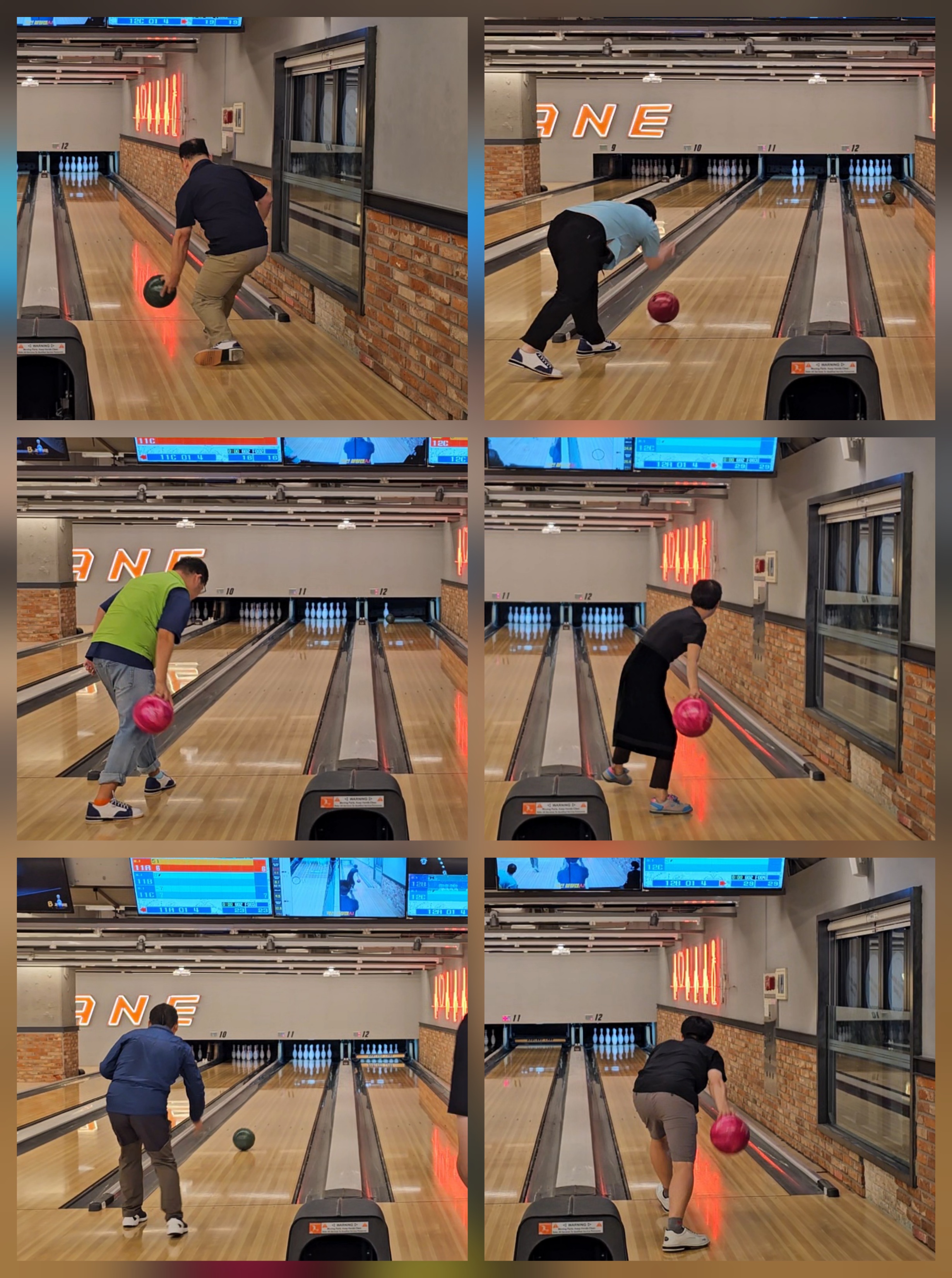 10월 1일 볼링 A팀#수요일#볼러스레인 볼링장~~!!