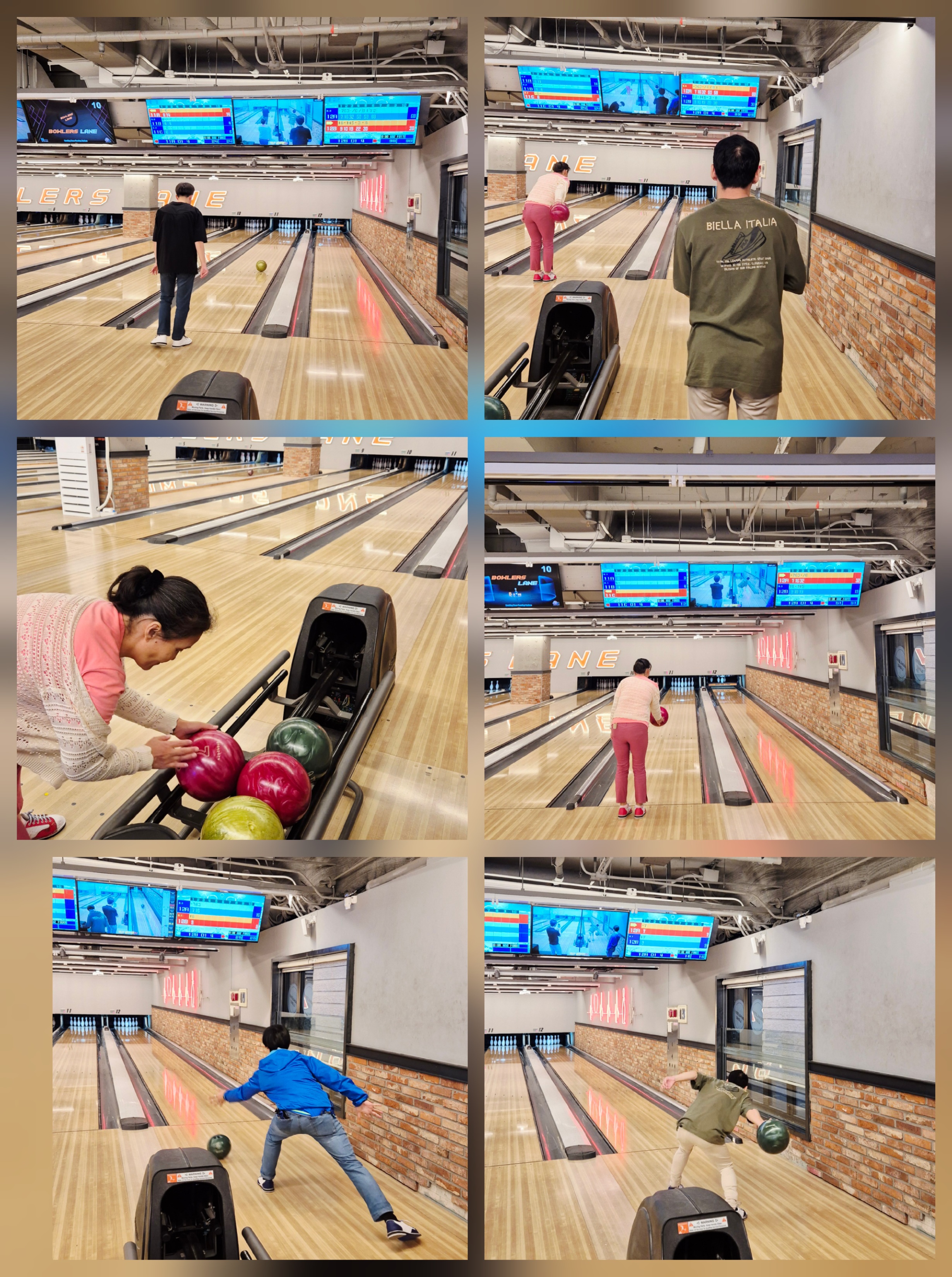 9월 25일 볼링 B팀#목요일#볼러스레인 볼링장~~!!