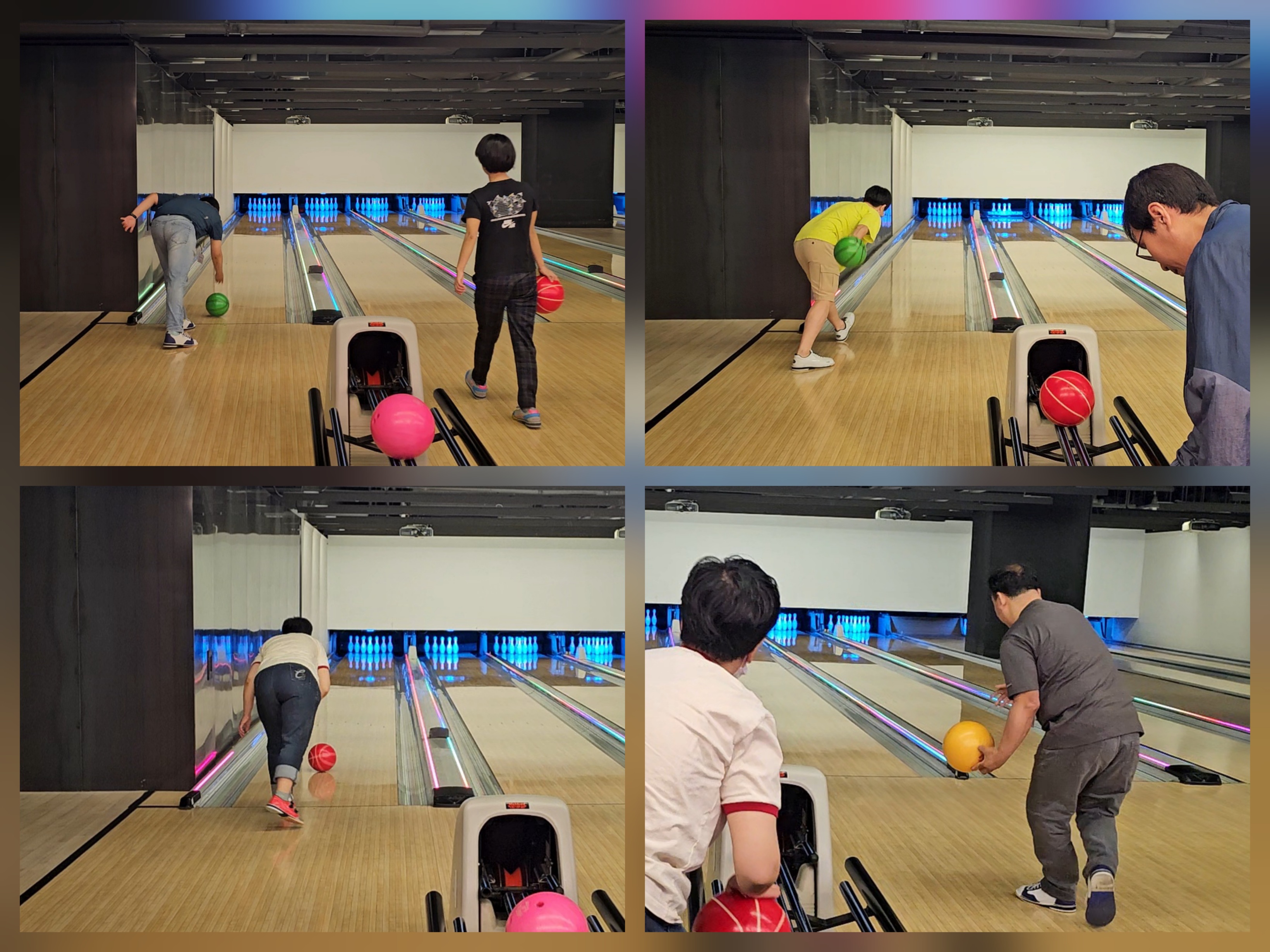 5월 27일 볼링 A팀#수요일#볼러스레인 볼링장~~!!